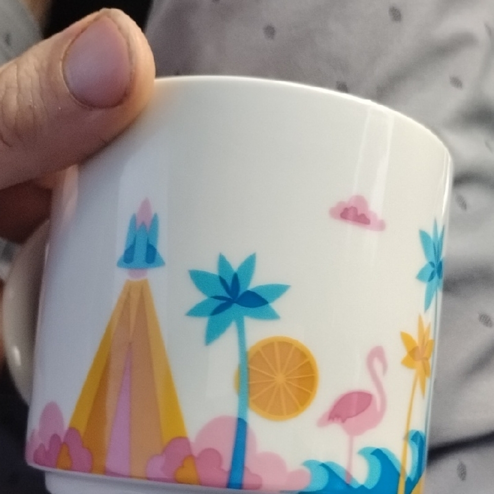 Starbucks Florida Mug - Pink, Blue, Orange - Picture 5 of 7